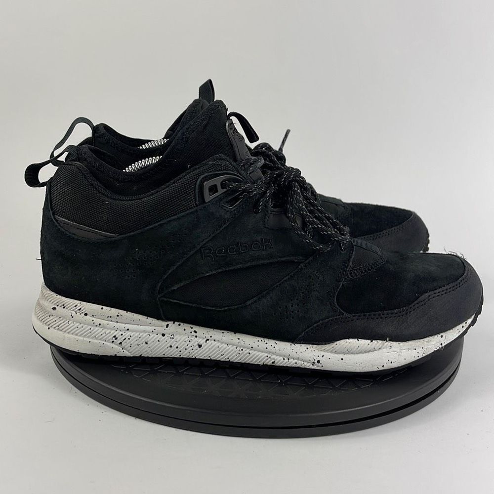 Reebok Ventilator Mid Black Suede Sneaker Boot M49036 Men’s Size 9.5 - Picture 4 of 12